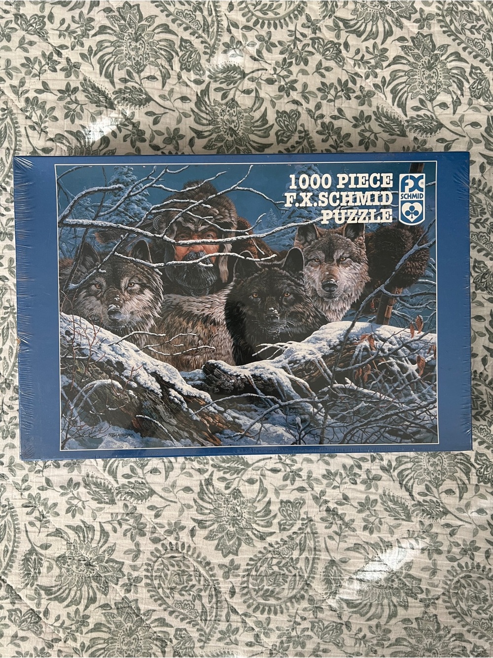 Vintage F. X. Schmidt Puzzle, The Predators, 1000 Pieces, NEW